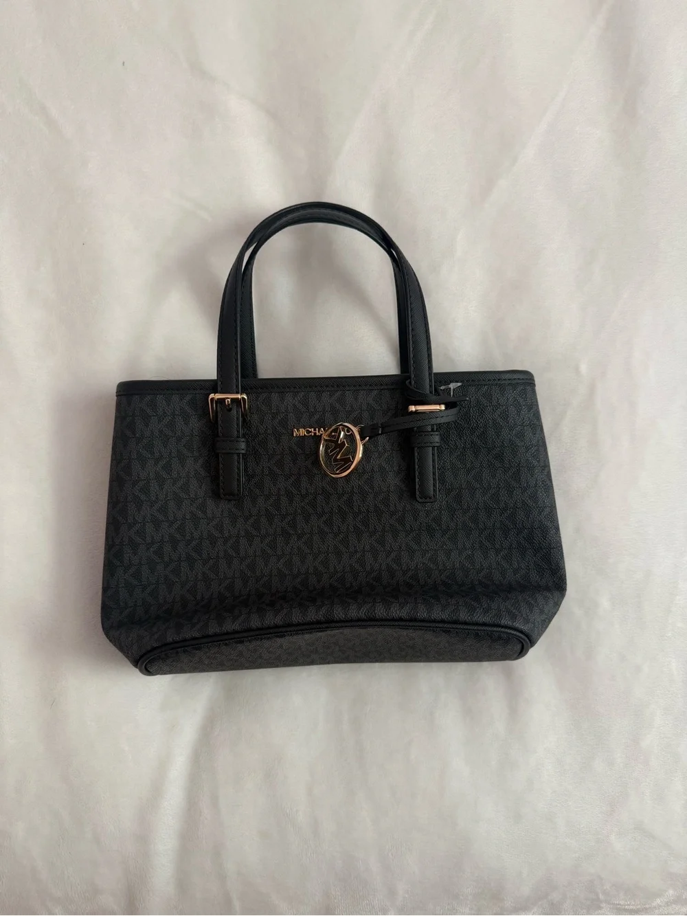 NWOT Michael Kors Black Logo Mini Bag